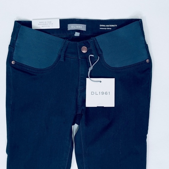NWT Last One DL1961 Emma Skinny Maternity Jeans - Size 23 - Picture 11 of 12